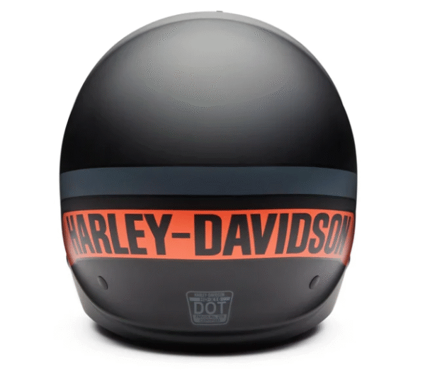 Helm von Harley-Davidson mit abnehmbarer Kinnmaske in mattschwarz