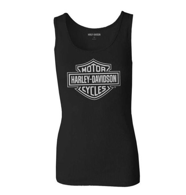 Harley-Davidson Damen Bar & Shield Logo ärmelloses Shirt schwarz 99105-22VW