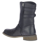 Motorradstiefel Damen Schwarz von Harley-Davidson mit seitlichen Schnallen