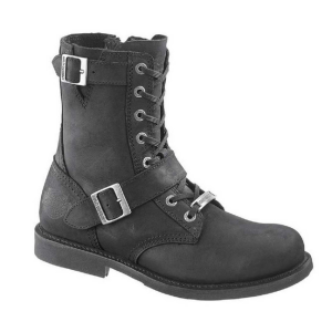 Motorradstiefel zum Schnüren von Harley-Davidson in Schwarz