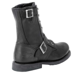 Motorradstiefel zum Schnüren von Harley-Davidson in Schwarz