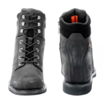 Motorradschnürstiefel von Harley-Davidson schwarz Leder
