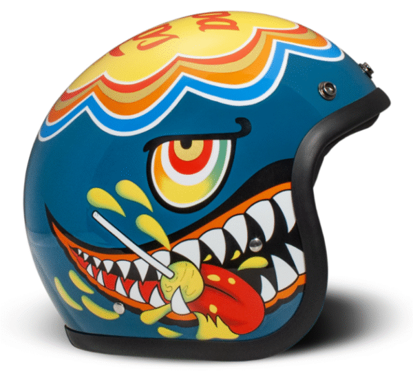 DMD Helm im Chupa Chups Design