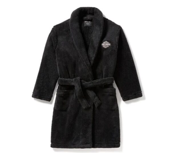 Harley Davidson Bar & Shield Herren-Bademantel schwarz 96114-25VM