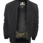 abriebfeste Softshelljacke Herren schwarz