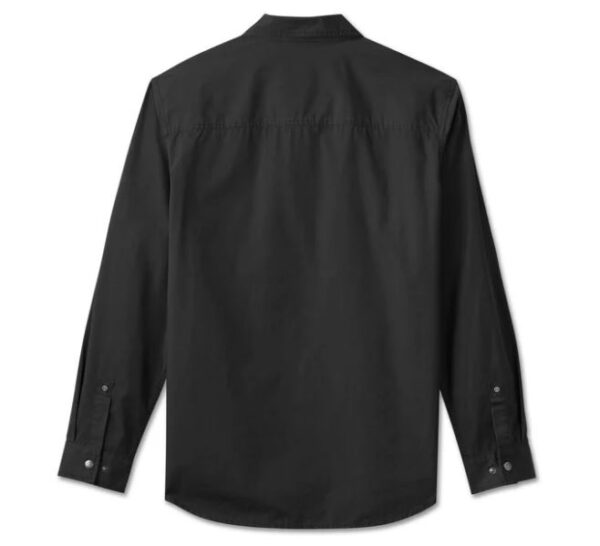 Langarmhemd Harley-Davidson schwarz