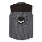 Harley-Davidson Herren Hemd ärmellos Willie G Skull 96399-25VM