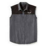 Harley-Davidson Herren Hemd ärmellos Willie G Skull 96399-25VM