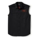 Ärmelloses Hemd mit Harley Stick auf der Brust