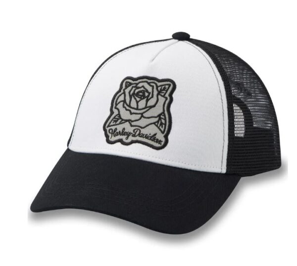 Harley-Davidson Damen Cap Rose schwarz weiß 97637-25VW