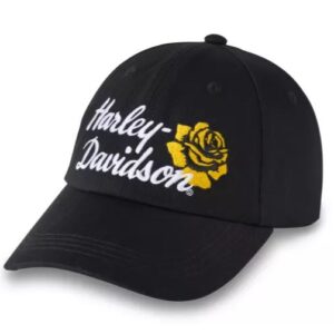 Harley-Davidson Damen Cap Rose Racer schwarz 97729-24VW