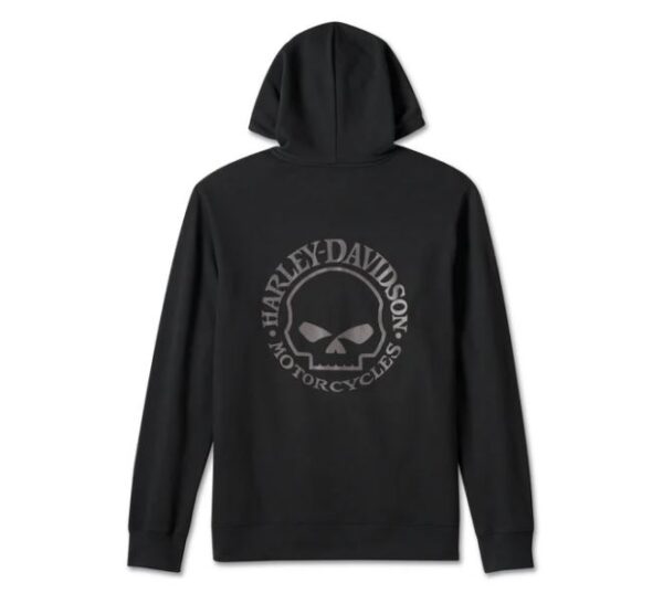 Harley-Davidson Herren Zip Hoodie Willie G Skull 99068-24VM