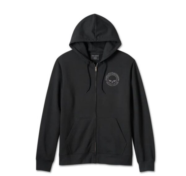 Harley-Davidson Herren Zip Hoodie Willie G Skull 99068-24VM