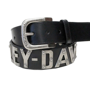 Harley-Davidson Gürtel "Metal H-D Font" schwarz HDMBT10636