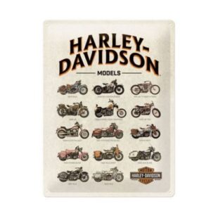 Harley-Davidson Blechschild "H-D Model" 23233