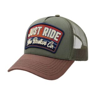 The Rokker Company Trukker Cap Just Ride Army Grün 913704