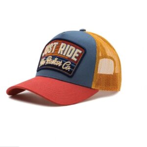 The Rokker Company Trukker Cap Just Ride Blau/Rot 913731