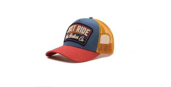 The Rokker Company Trukker Cap Just Ride Blau/Rot 913731