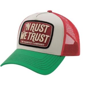 The Rokker Company Trukker Cap Rust'n Trust grün/rot 913832