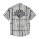 graues Karohemd Harley-Davidson Herren