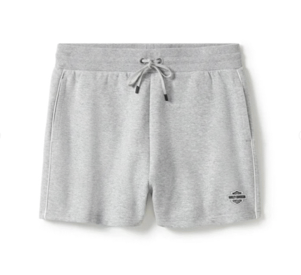 kurze hellgraue Sweathose von Harley-Davidson