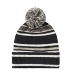 Harley-Davidson Beanie Hat Stripe Pom weiß/schwarz 97772-25VX