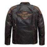 Lederjacke braun schwarz von Harley-Davidson