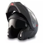 klappbarer Vollvisierhelm von Harley-Davidson mattschwarz