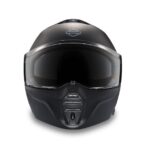 klappbarer Vollvisierhelm von Harley-Davidson mattschwarz