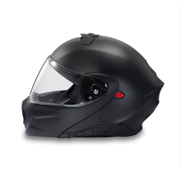 klappbarer Vollvisierhelm von Harley-Davidson mattschwarz