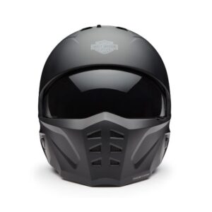 2in1 Helm Harley-Davidson mattschwarz