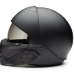 2in1 Helm Harley-Davidson mattschwarz