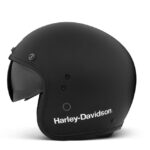offener Harley Helm mattschwarz von Harley-Davidson