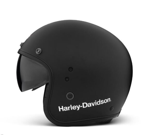 offener Harley Helm mattschwarz von Harley-Davidson