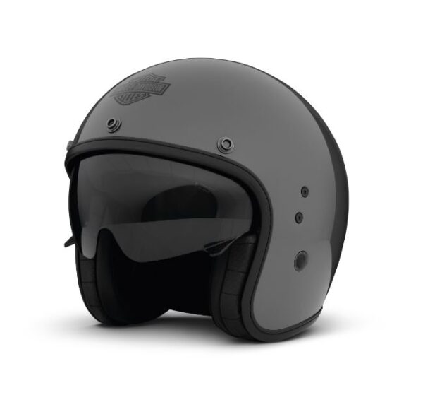 Helm offen grau von Harley-Davidson