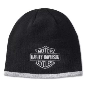 Harley-Davidson Beanie Mütze Bar & Shield schwarz 99408-24VM
