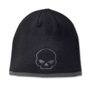 Harley-Davidson Beanie Mütze Willie G Skull schwarz 99410-24VM