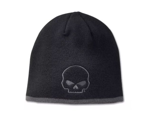 Harley-Davidson Beanie Mütze Willie G Skull schwarz 99410-24VM