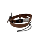 hellbrauner Harley-Davidson Gürtel mit Hüftkette