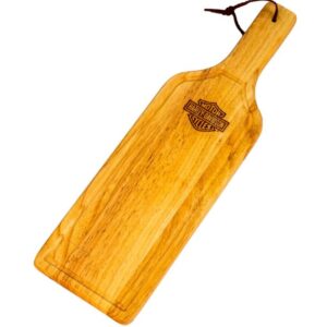 Harley-Davidson Brettchen in Weinflaschenform 39 x 12 cm