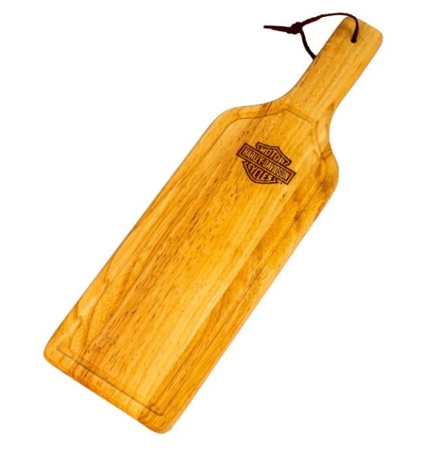 Harley-Davidson Brettchen in Weinflaschenform 39 x 12 cm