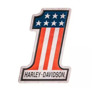 Harley-Davidson Blechschild #1 Logo - HDL-15528
