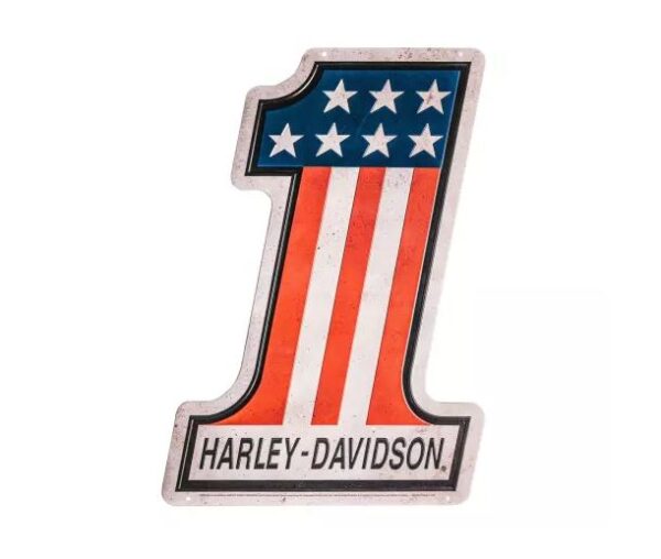 Harley-Davidson Blechschild #1 Logo - HDL-15528