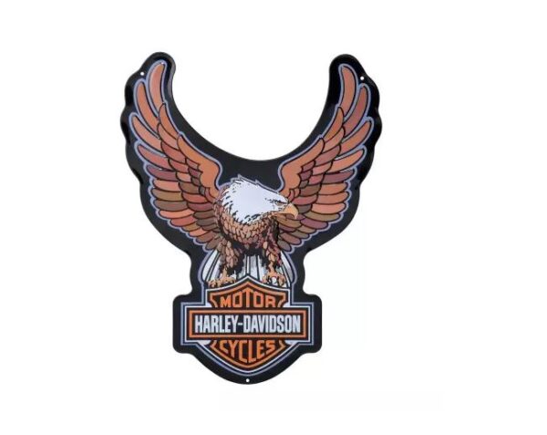 Harley-Davidson Blechschild Bar & Shield Eagle - HDL-15530