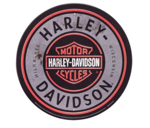 Harley-Davidson Blechschild "H-D Bar & Shield" HDL-15543