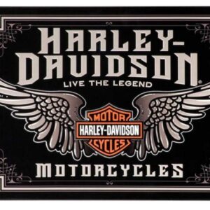 Harley-Davidson Blechschild "H-D Winged Bar & Shield" HDL-15544