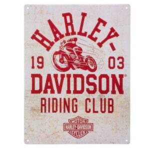 Harley-Davidson Blechschild "H-D Riding Club" HDL-15545
