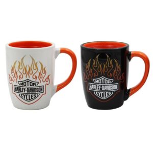 Harley-Davidson Tassen Set Bar & Shield Flames Color Change HDL-18629
