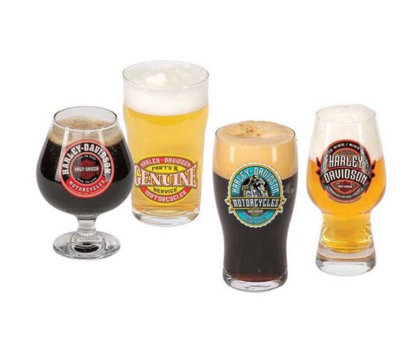 Harley-Davidson® Label Craft Bier Glas Set - HDL - 18814