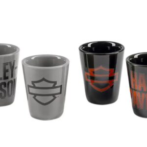 Harley-Davidson Shot Glas Set Open Bar & Shield Fade HDL-18831